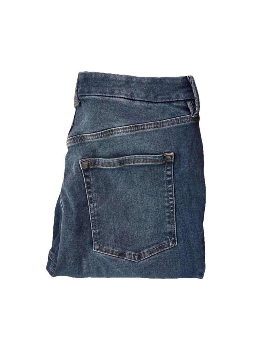 Good American Good Waist Always Fits Skinny Jeans Raw Hem - 14-18 - Picture 7 of 8